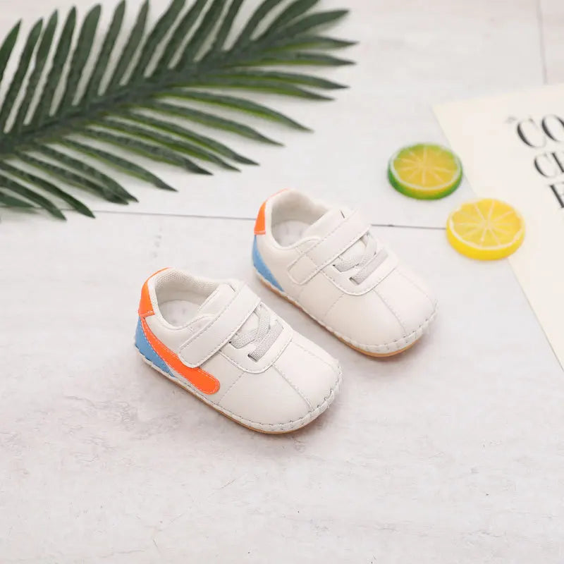 Baby Girls Sneakers Kids Shoes Autumn Soft-soled Breathable Toddler Shoes 0-2 Years Infant Boys Casual Leather Shoes