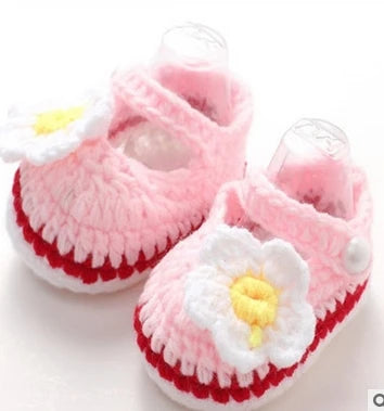 baby girl crochet ballerina slippers baby girl shoes baby slippers pink white bow photo prop baby gift handmade