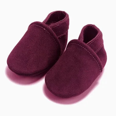 baby moccasins suede genuine leather First Walkers Newborn Baby Boy Girl Soft Moccs Shoes tassels Non-slip Crib Shoe