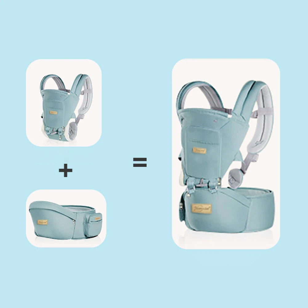 Baby Carrier Infant Kid Baby Hipseat Sling Front Facing Kangaroo Baby Wrap Carrier for Baby Travel 0-36 Months