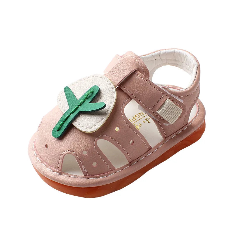 summer baby sandals for girl shoes children baby toddler shoes kids infant soft bottom sandals fashion cute shoes 0-2 years old