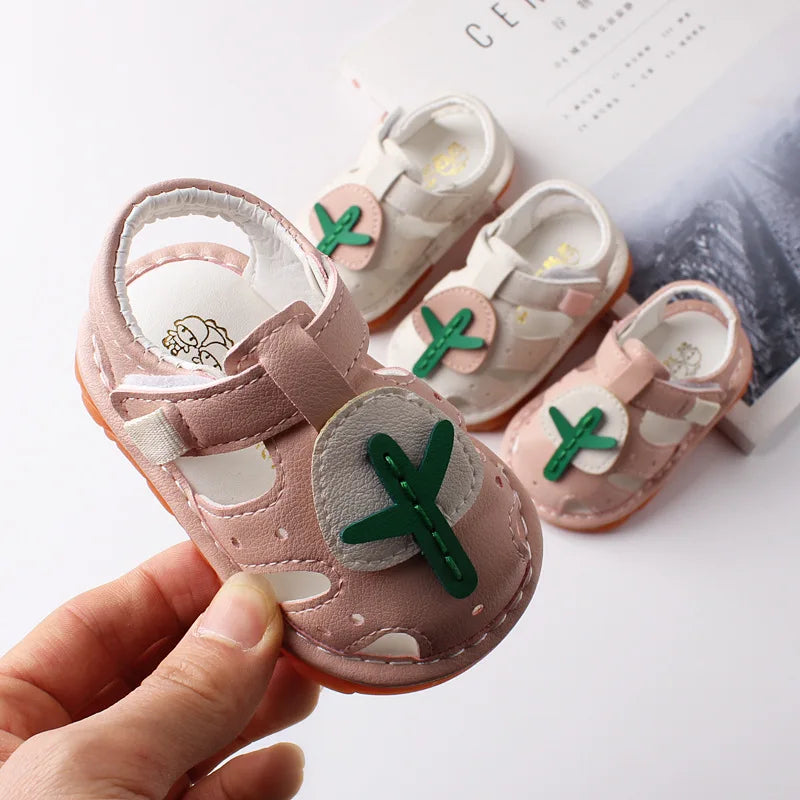 summer baby sandals for girl shoes children baby toddler shoes kids infant soft bottom sandals fashion cute shoes 0-2 years old