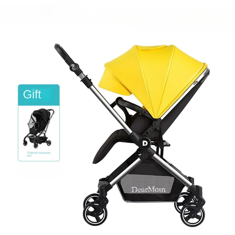 Lightweight Folding Stroller for Medium Dogs, Luxury Dog Cart, Walking Tour Pet Supplies