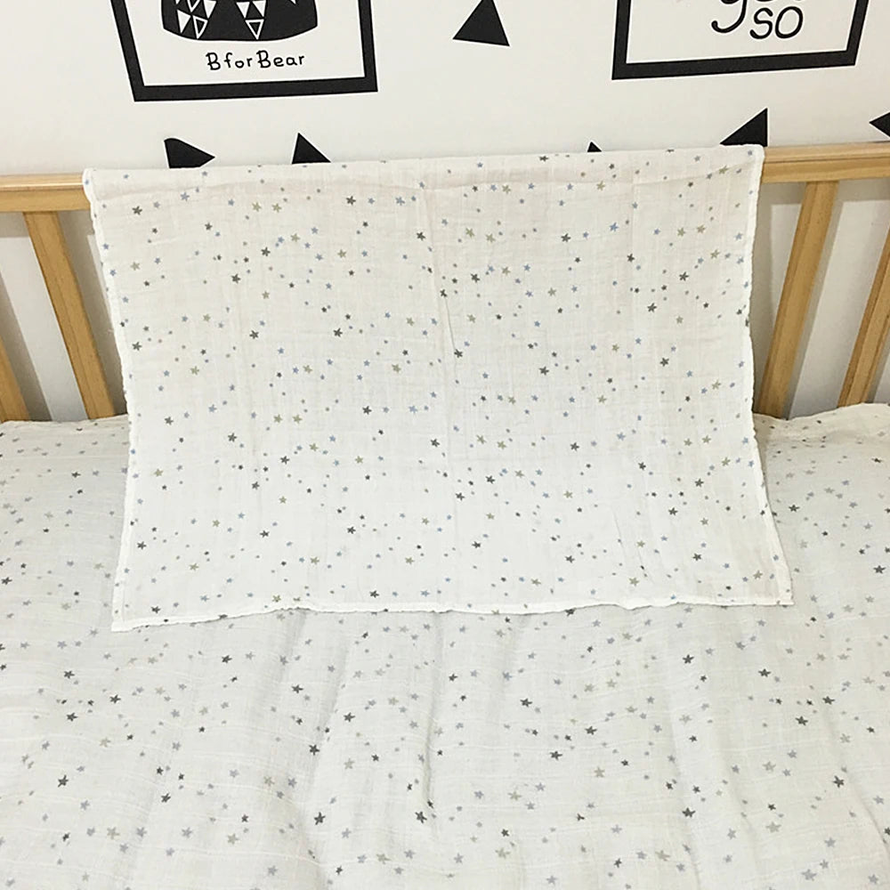 Bamboo Gauze Cotton Baby Handkerchief Square 60*60 CM Towel Muslin Cotton Infant Cartoon Bath Towel Wipe Cloth Appease Towel