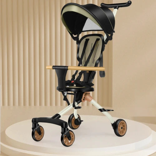 zq  Baby Carriage Trolley Mini Ultra-Small Folding Baby Car Baby Ultra-Light Portable