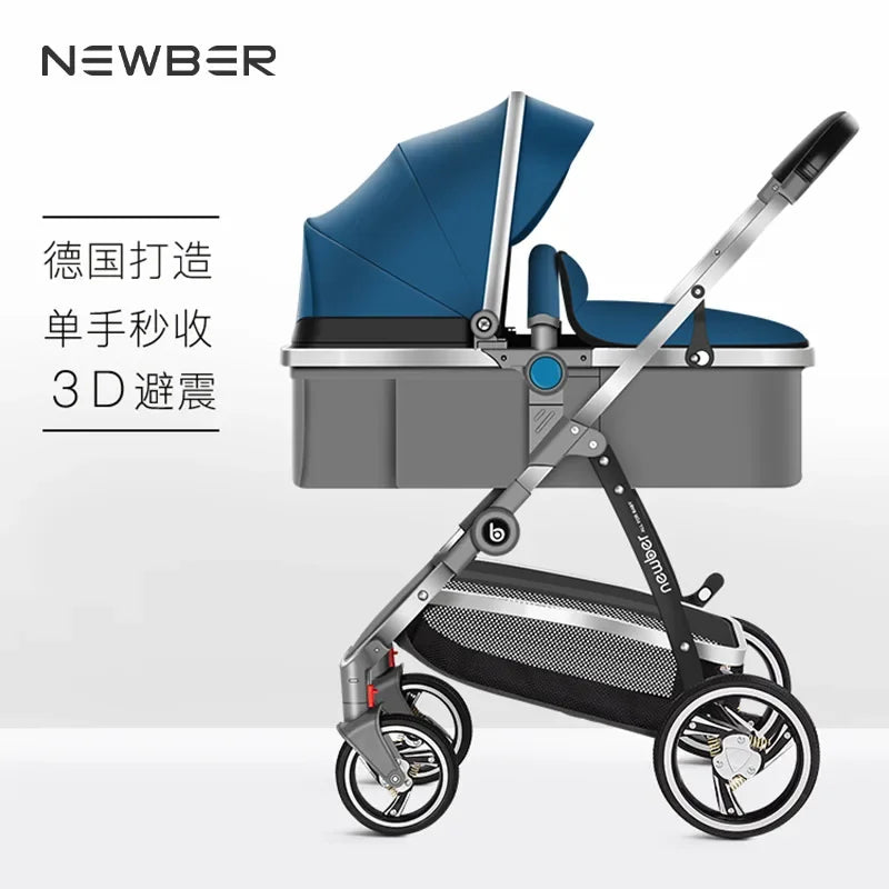 Yy Cart Lightweight Folding Sitting Lying High Landscape Newborn Two-Way Trolley