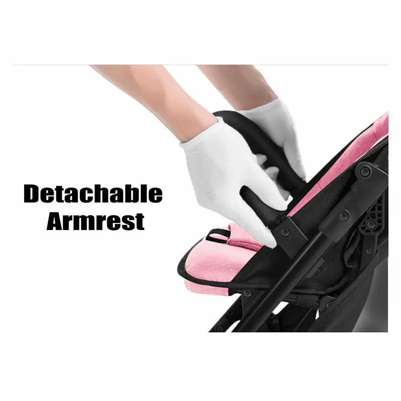 Pocket Lightweight Stroller Can Sit & Lie, Compact Folding Carriage Includes Travel Bag, Fits Airplane Storage