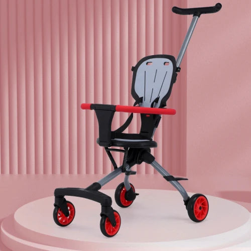 zq  Baby Carriage Trolley Mini Ultra-Small Folding Baby Car Baby Ultra-Light Portable