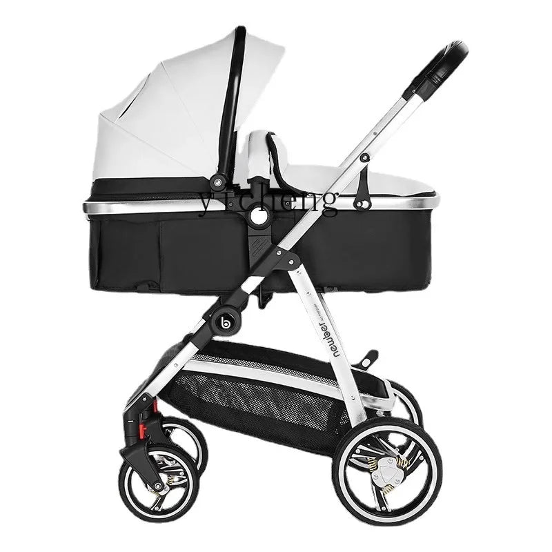 Yy Cart Lightweight Folding Sitting Lying High Landscape Newborn Two-Way Trolley