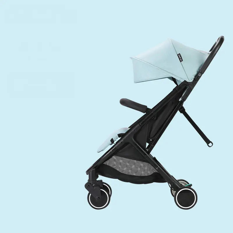 CHbaby Lightweight 6.9KG Baby Stroller With Portable Bag, Fold Carriage Can Take On The Plane, Kids Pram Have Rain Cover